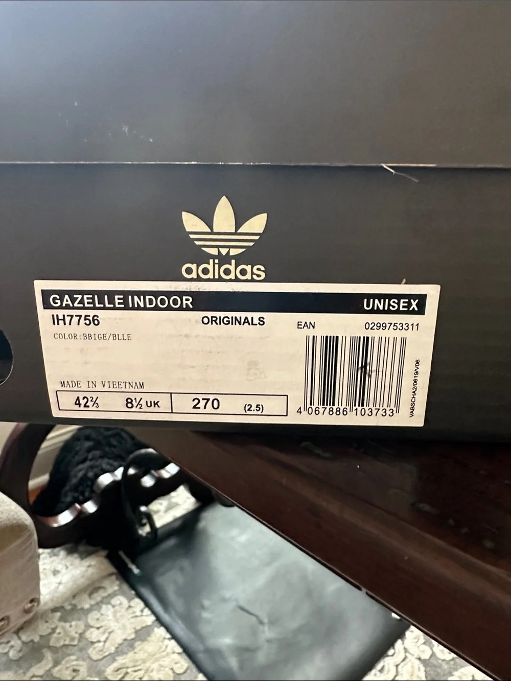 Adidas Wales Bonner x adidas Samba Nylon 'Wonder Clay Royal Blue' - Picture 3 of 9